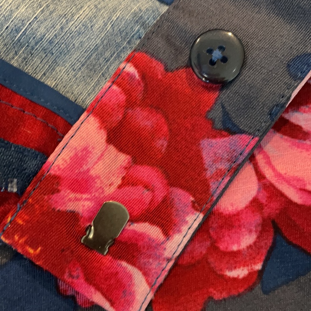 Banana Republic Floral Gaucho Size 6 - Picture 9 of 10